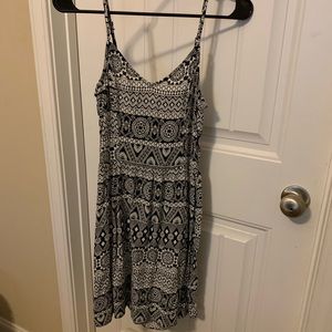 Black and white sundress
